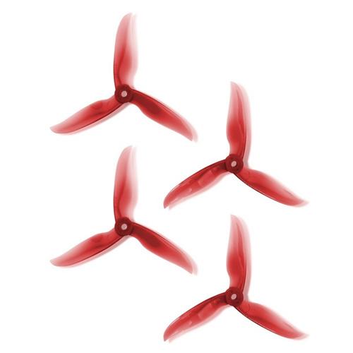 DALPROP Cyclone T5040C Pro 3-blade Crystal Red Propellers (2 pairs) [MR1501-CR]